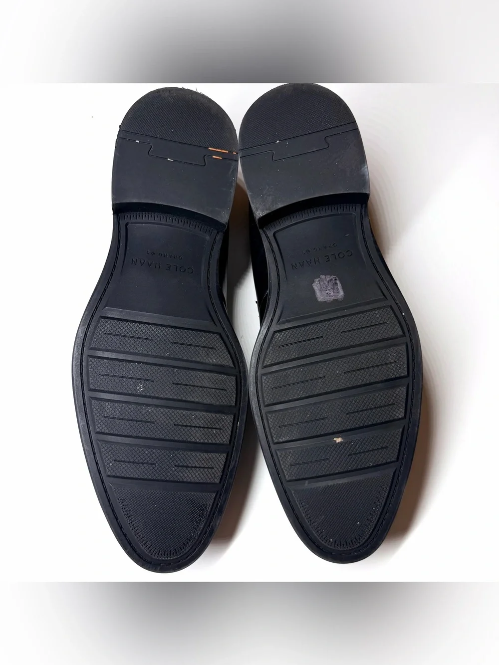 Cole Haan Men's Modern Classics Leather Black Penny Loafer Size- 9 M